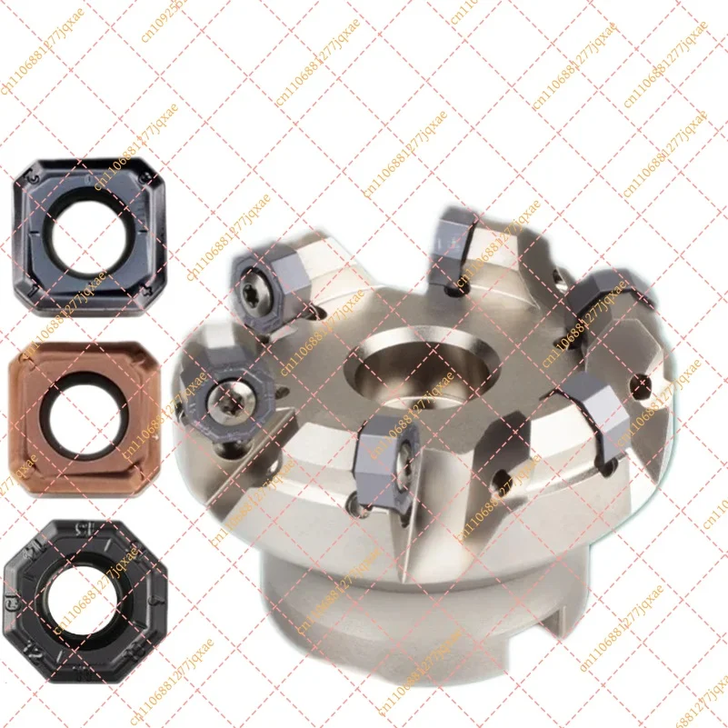 45° Face Milling Cutter Head SOF45 50 63 80 CNC Milling Insert Replacement