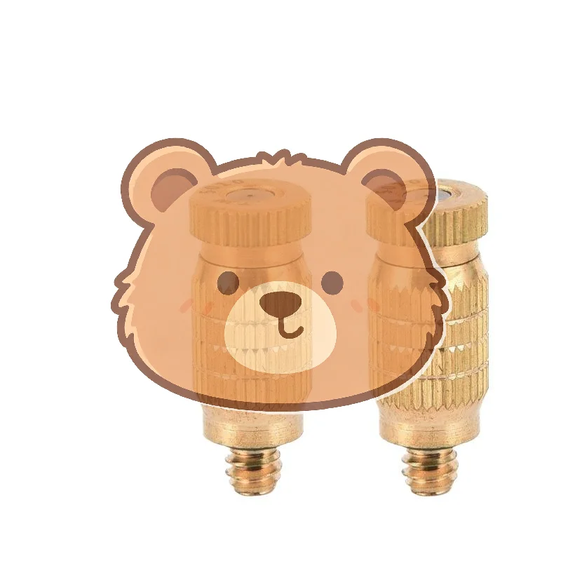 High Pressure Atomizer Nozzle Anti-Drip Universal Fogging Spray Head for Misting Irrigation System Greenhouse