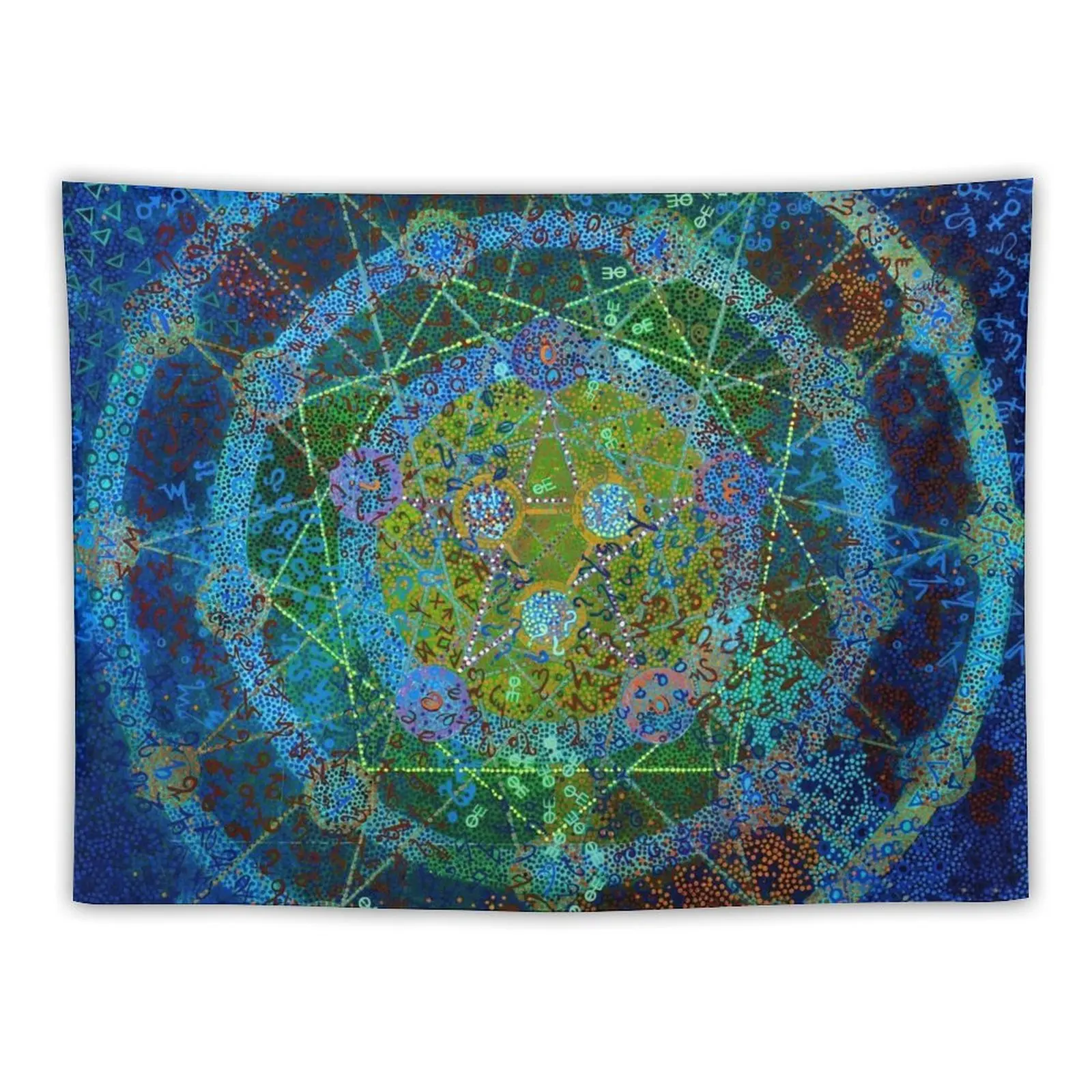 

Alchemist's Compass - Rossella Picciani Tapestry Wall Decor Decor For Room Japanese Room Decor Christmas Decoration Tapestry