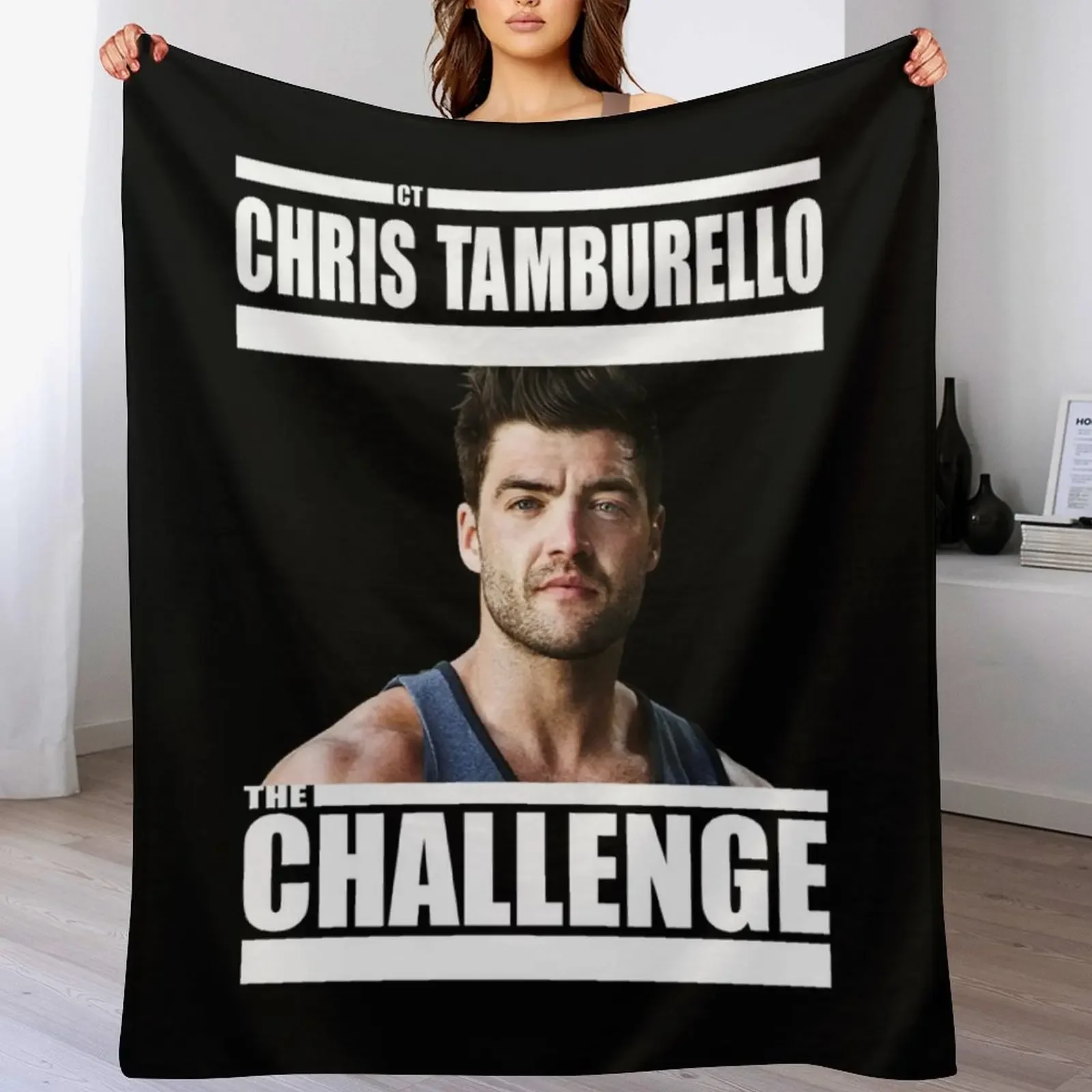 

The Challenge Ct Shirt Throw Blanket blankets ands Blankets For Sofas Nap Warm Blankets