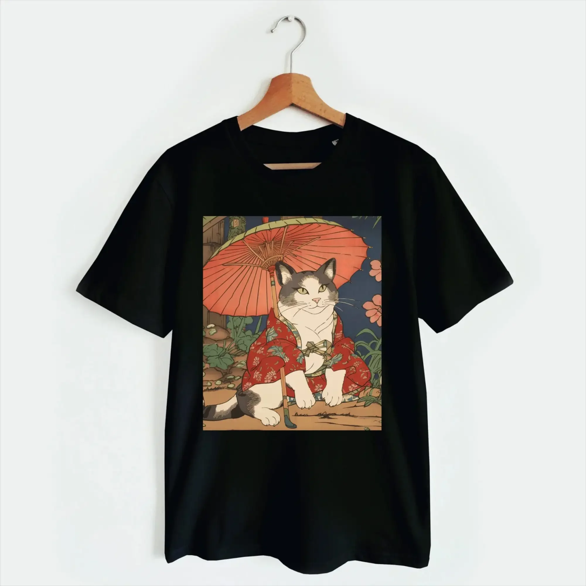 Adorable Geisha Cat…