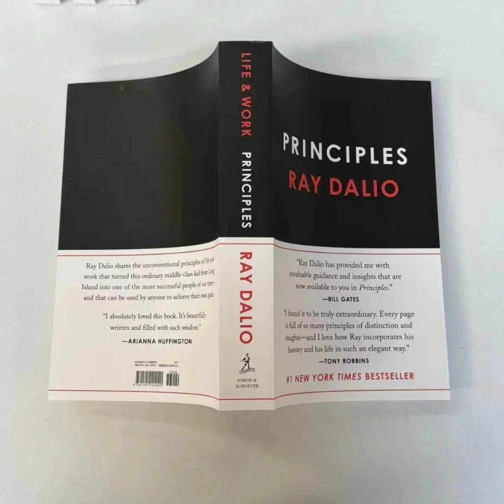 #1 Bestseller Book in English Paperback Life and Work Principles By Ray Dalio Business Management Books