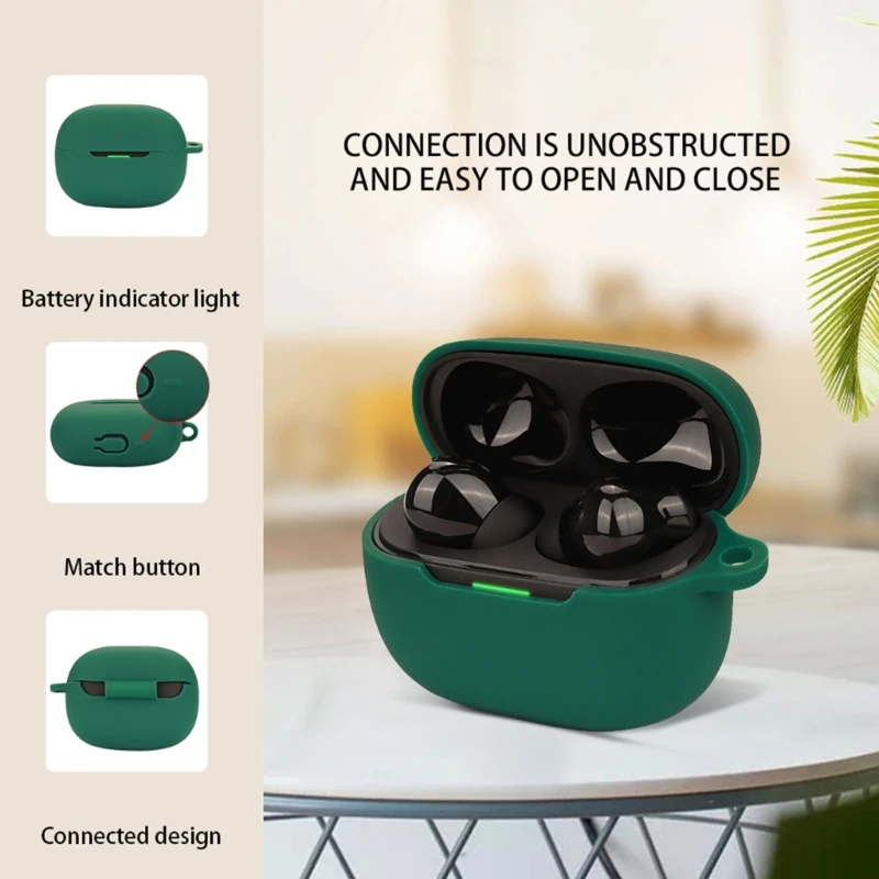 2024 New Anti-scratch Cover Headphone Sleeve Non-slip Housing for Buds 5 Case