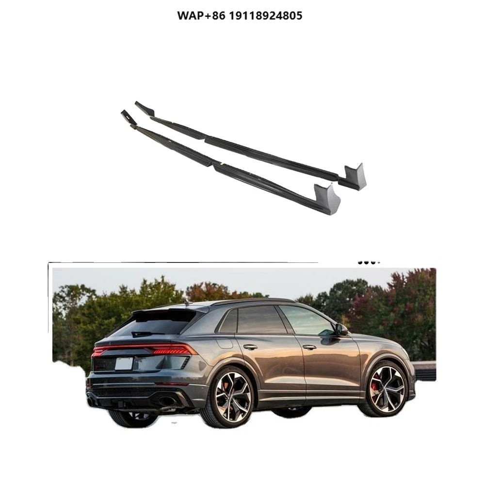 Carbon Fiber Side Skirts for  RSQ8 Sedan 4 Door 2021