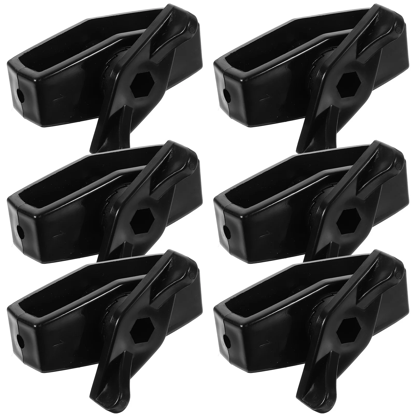 6Pcs Steel Wire Tensioner Durable Garden Tightener Easy to Use Fence Support Accessory Cable Tensioner Tool for Tensioning Cable