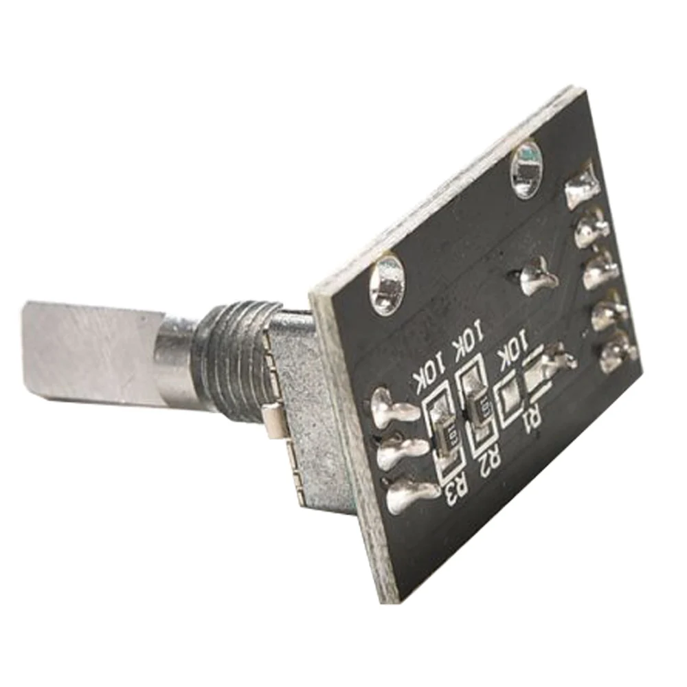 5Pcs KY-040 Rotary Encoder Module with 15×16.5 mm with Knob Cap for Arduino (Pack of 5) CLT1062