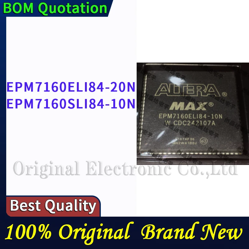 10pcs/lot EPM7160ELI84-20N EPM7160SLI84-10N plastic casing Original In stock High quality