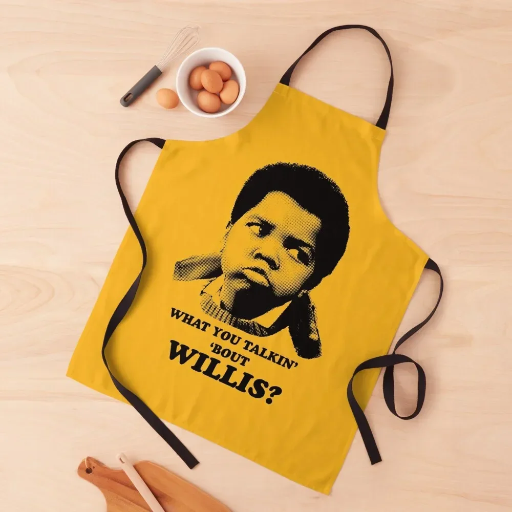 What You Talkin About Willis? Apron cook wear japanese woman Women's Home Clothes Apron