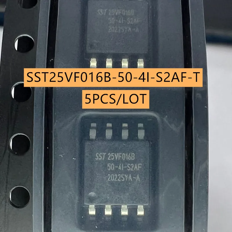 SST25VF016B-50-4I-S2AF-T Flash Memory Serial NOR 16Mbit 2M x 8bit sop-8 Original  5pcs/lot