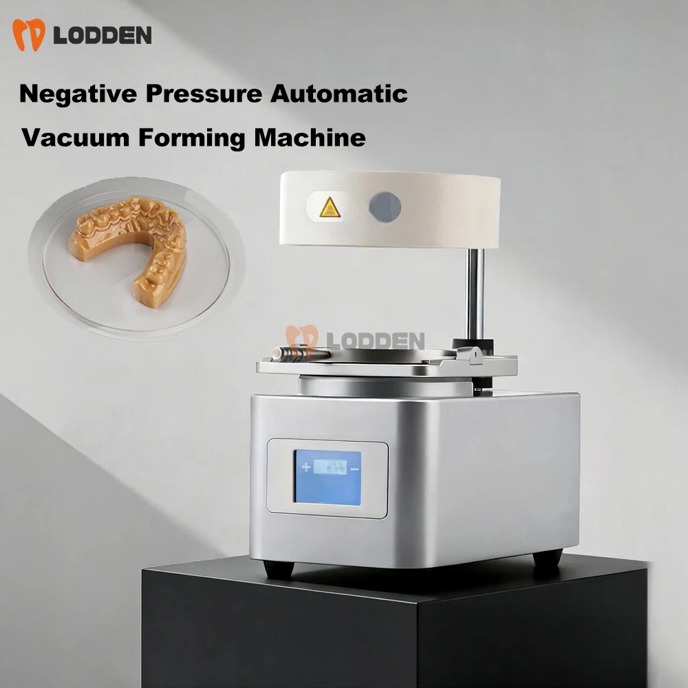 800W Dental Vacuum Forming Machine Lab Orthodontic Laminator Vacuum Former Negative Pressure Automatic Forming Machine