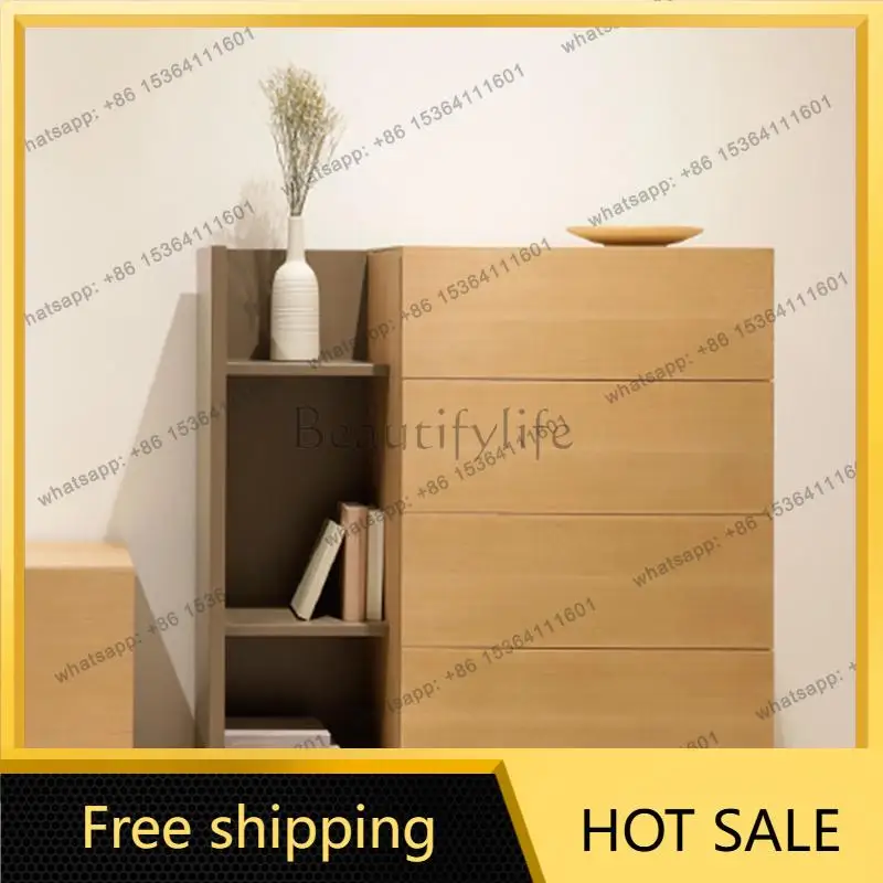 Factory Direct Italian Light Luxury Minimalist Shoe Cabinet Modern Simple Large Capacity Entrance Cabinet