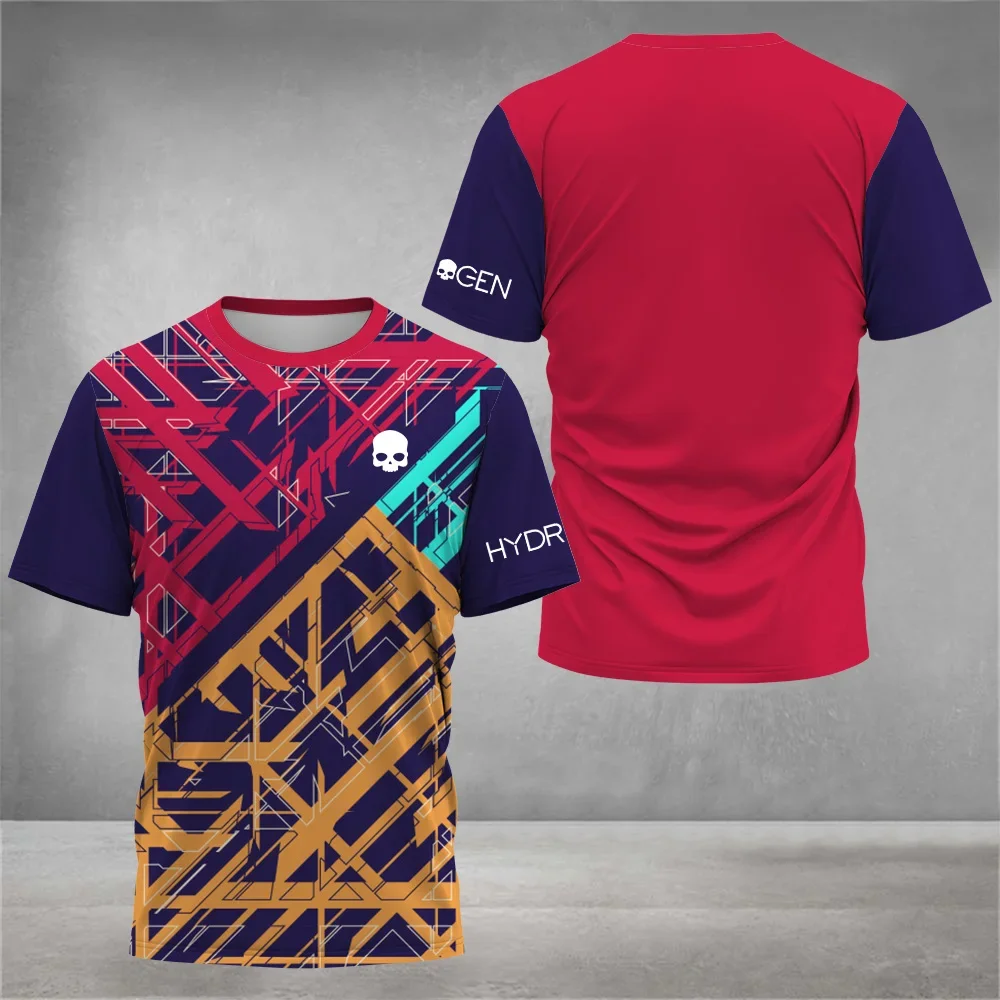 Hot Sale Quick Drying Tennis T-Shirt Breathable Badminton Running Men Clothing Oversized O-Neck Short Sleeve y2k t shirt for man