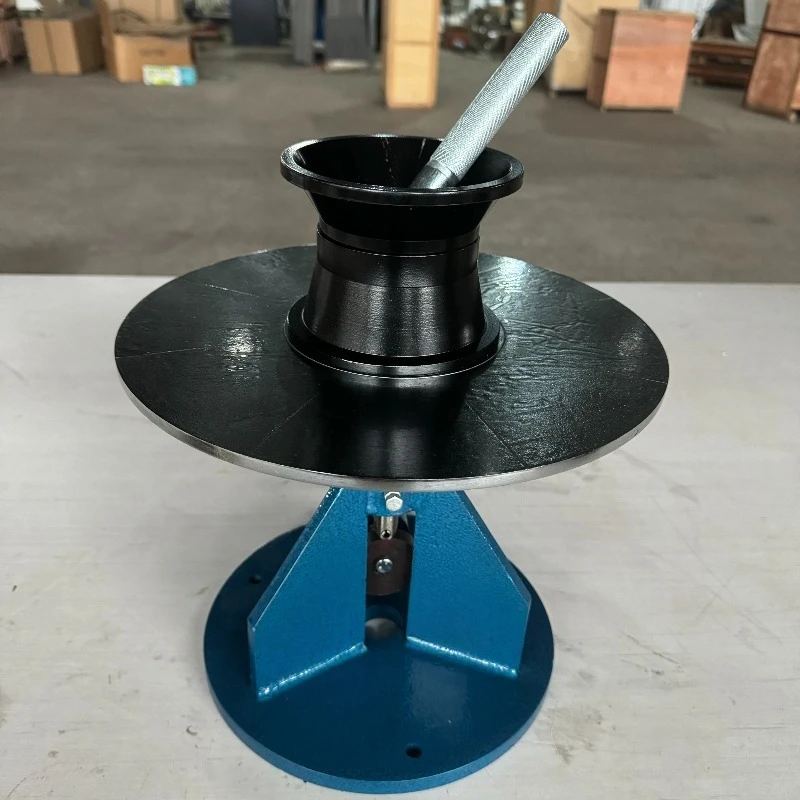Cement Mortar Consistency Test Flow Table Testing Machine,Cement Vibration Meter Manual Electric Mortar Fluidity Tester