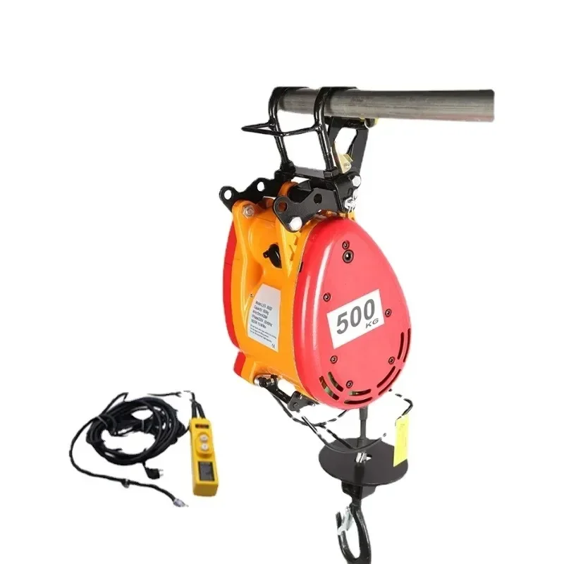 220V Aluminum Suspension Mini Electric Winch 160kg