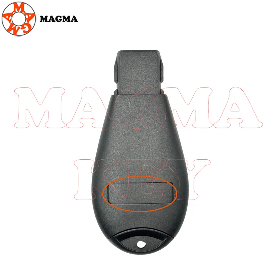 MAGMA 433Mhz ID46 مفتاح السيارة عن بعد فوب M3N5WY783X لكرايسلر تاون آند كونتري جيب جراند شيروكي دودج كارافان رحلة IYZ-C01C #2