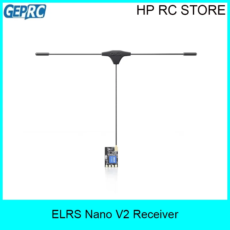 GEPRC ELRS Nano 915M V2 Receiver Open-Source 915MHz/868MHz LongRange for DIY RC FPV Quadcopter Drone Parts