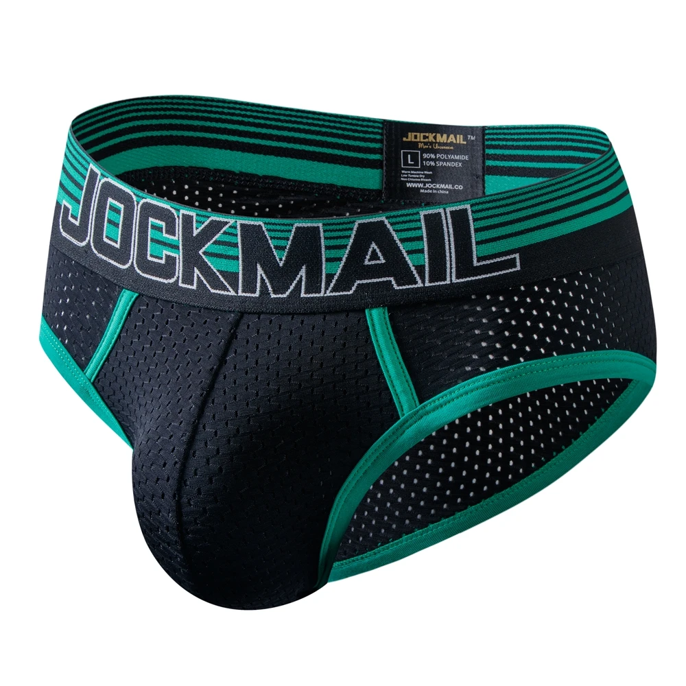 Jockmail algodão sexy cueca do homem cuecas cuecas respirável cuecas masculinas biquíni gay roupa interior masculino calzoncillos