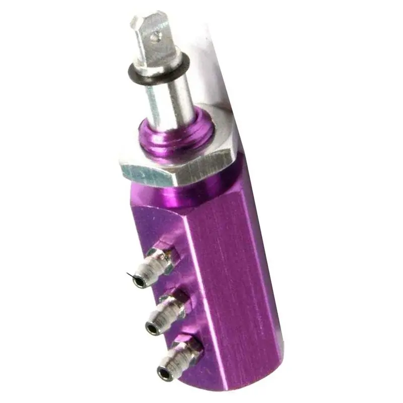 Y22A-For RC Airplane Drone Pneumatic System 45Mm 3-Way Air Valve Quick-Connect Fittings Manual Override Control