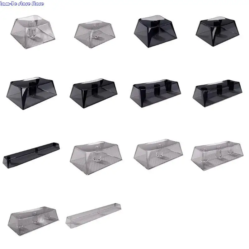 

D0UA 1PCS Blank XDA Keycaps 1.5mm Thick Keycap 1.75U Transparent Keycap Perfect for DIY Keyboard Enthusiasts!
