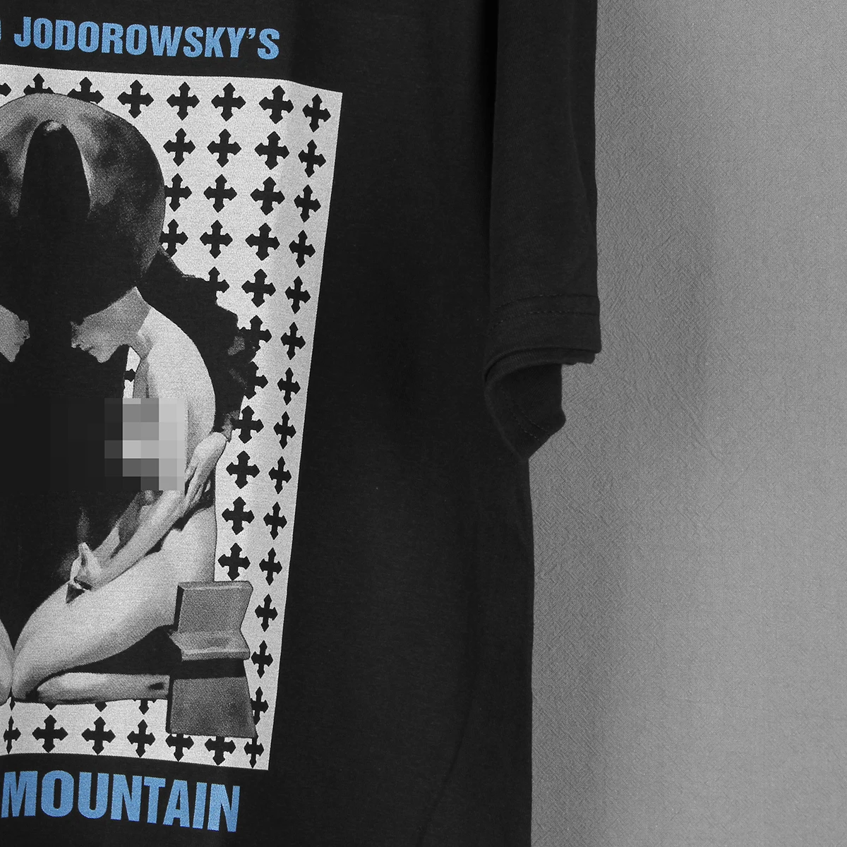 The Holy Mountain T-Shirt Jodo 70S Movie The Gopher Sandglas Washed Cool Cotton Summer Men Women Tee Shirt