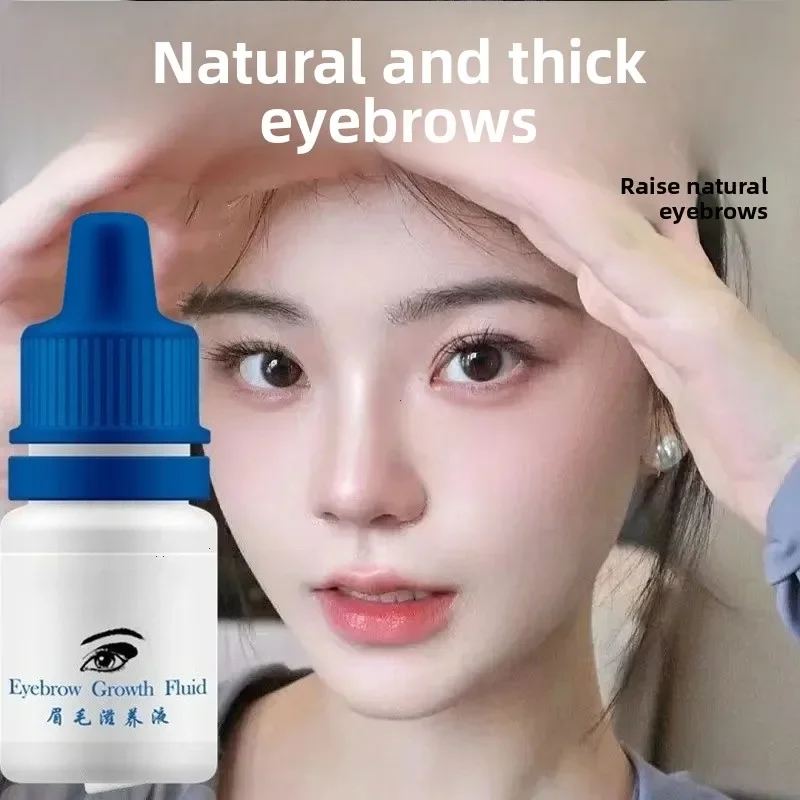 Siero per la crescita rapida delle ciglia Crescita dei capelli del sopracciglio Prodotto anti-perdita dei capelli Prevenire la calvizie Più spessa Allungamento del trucco del sopracciglio