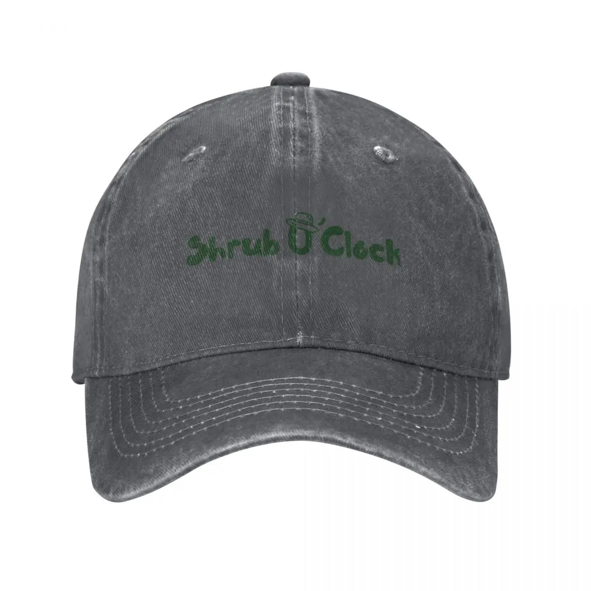 Craig Mclachlan: Shrub O'Clock in Green Baseball Cap Golf Luxury Brand fashionable Big Size Hat Women's Men's