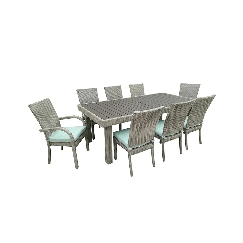 

Best Price Modern Design Waterproof Garden Outdoor Furniture Woven Rattan Patio Dining Table