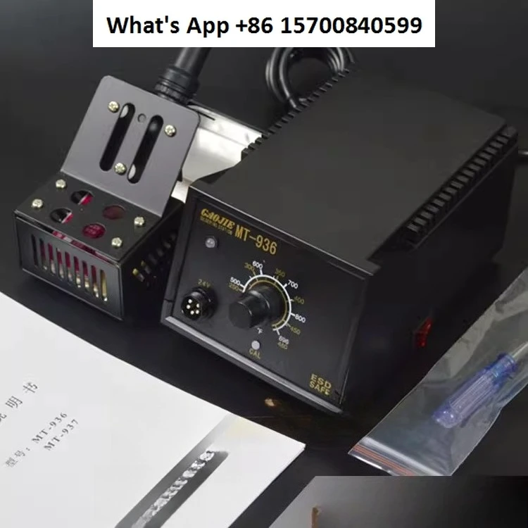 

Constant temperature welding table, adjustable temperature electric soldering iron, digital display lead-free MT-936/937