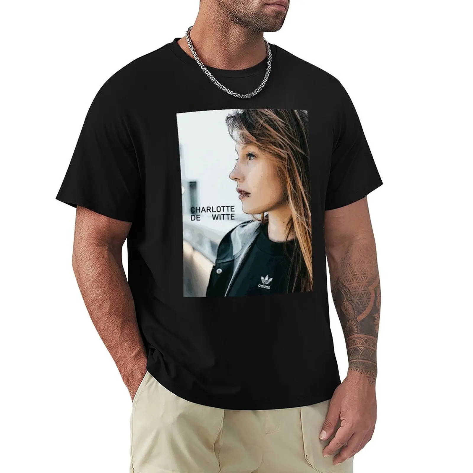 Charlotte de witte T-Shirt Work Casual Loose Fit T-Shirt