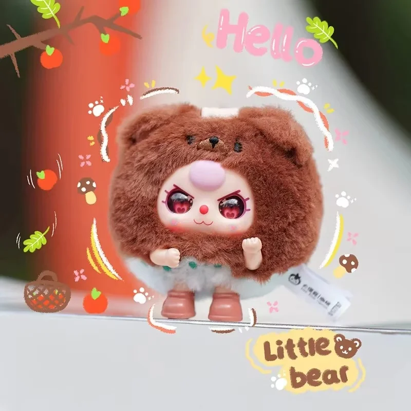 

Новая серия мини-игрушек Round Beast Blind Box: милые сюрпризы в закрытых коробках, подвески, украшения, куклы — идеальный подарок на день рождения для детей.