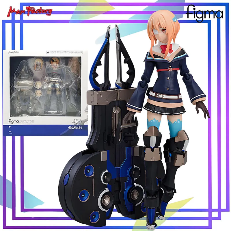 

Max Original Figma Series Heavy-Armed High School Girls: Сан Аниме Фигурка Сборка Модель Игрушки Коллекционная Модель Украшения