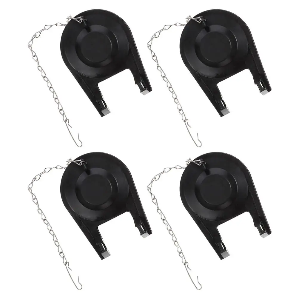 Universal Toilet Flapper Replacement Kit 4 Pack Leakproof Rubber Valve for Tank Repair and Maintenance