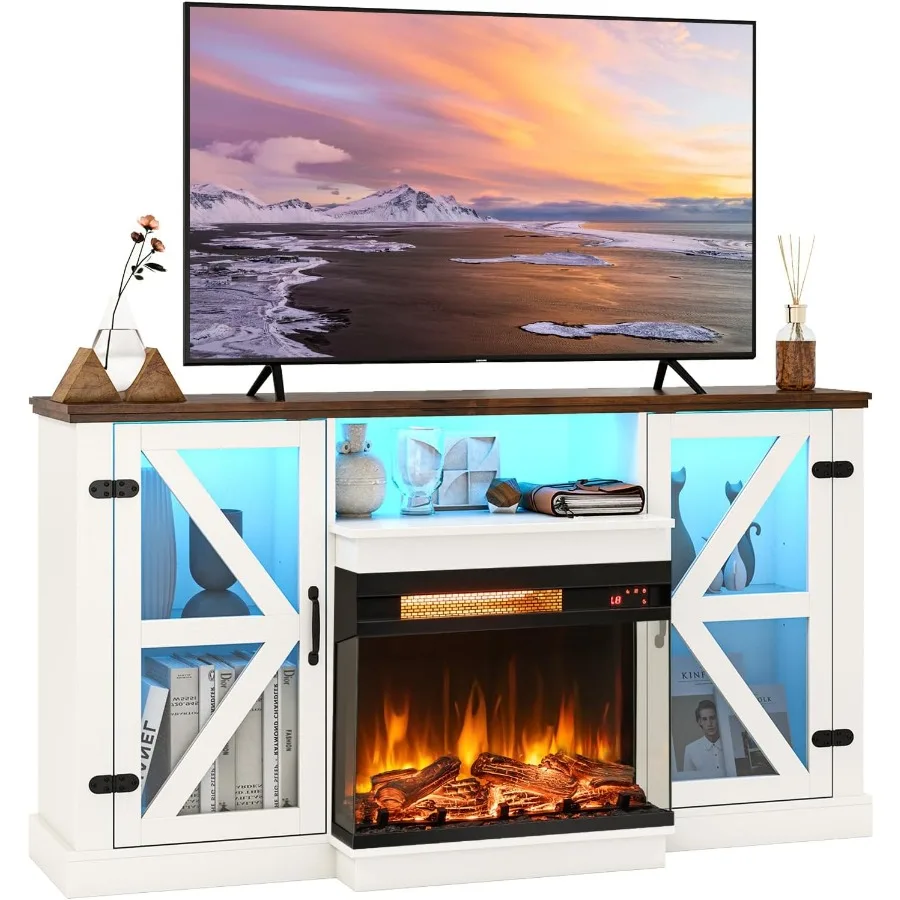 58 Fireplace Tv Sta… - image