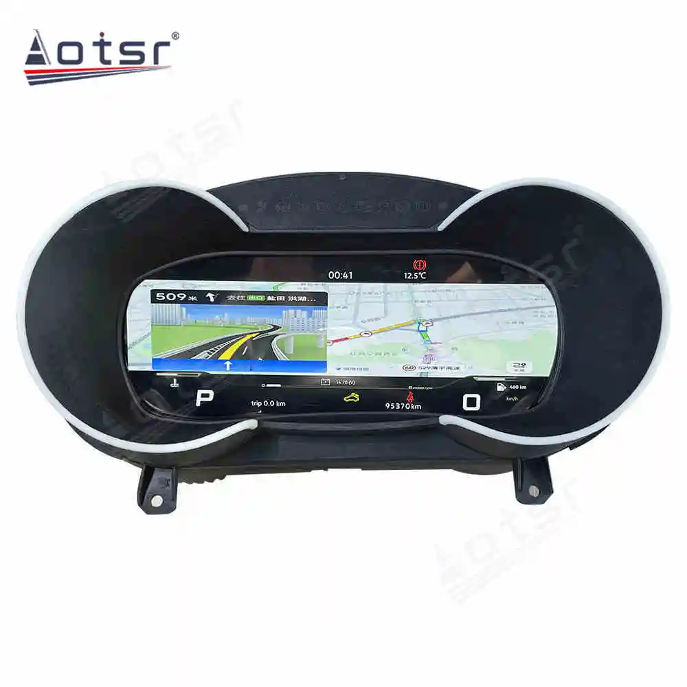 Digital Cluster For Audi TT 2008-2014 LCD Instrument Panel Carplay Dashboard HD Visual Plug Play Anti Scratch Strong Compatibili