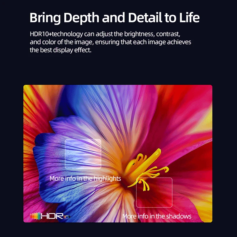 Lenovo Xiaoxin 100M проектор hy300 pro 680ANSI Ultra 4k портативный проектор уличный домашний кинотеатр видео 1920*1080p Беспроводной WiFi6 4K проектор