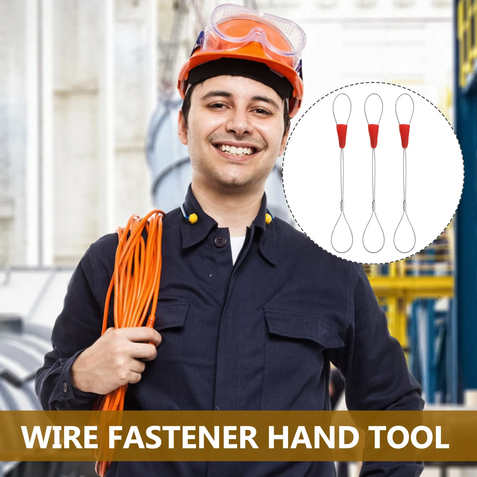 5Pcs Electrician Wire Puller Cable Traction Tool Fish Tape Fastener Threading Device for DIY Home Wiring Installation
