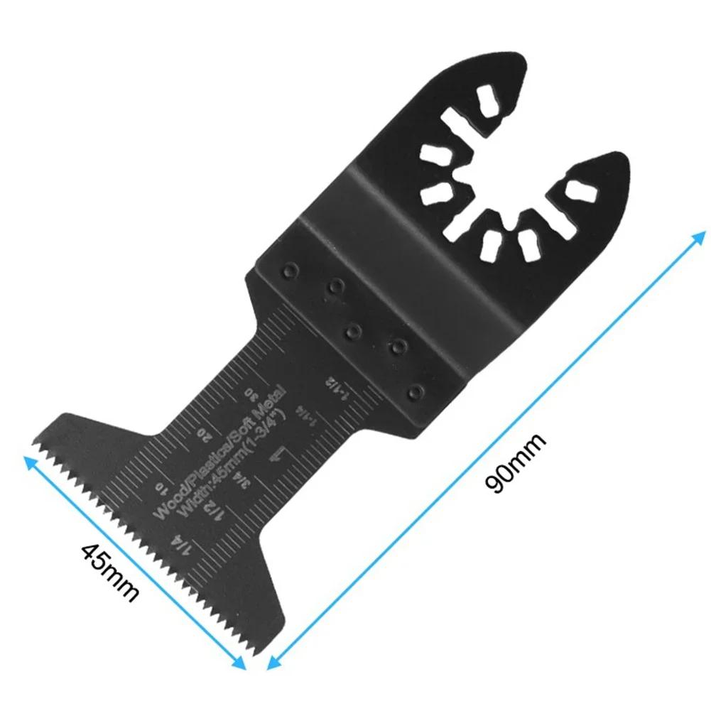 Pisau gergaji pengganti alat pemotong listrik berosilasi, untuk Renovator Multitool panjang 90mm Aksesori baru