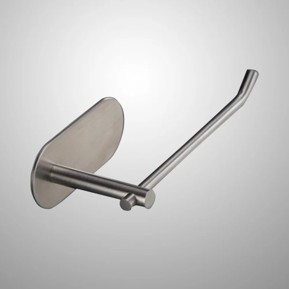 

No Drill 304 Stainless Steel Towel Bar Self-Adhesive Dish Cloth Holder Waterproof Heavy Duty Easy Clean Kitchen Towel Organizer