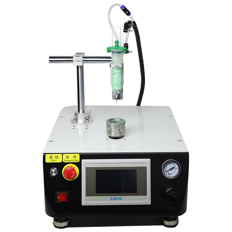 

Industrial Fully Automatic Roboter Circular dispensing machine With 30cc Syringe Barrel