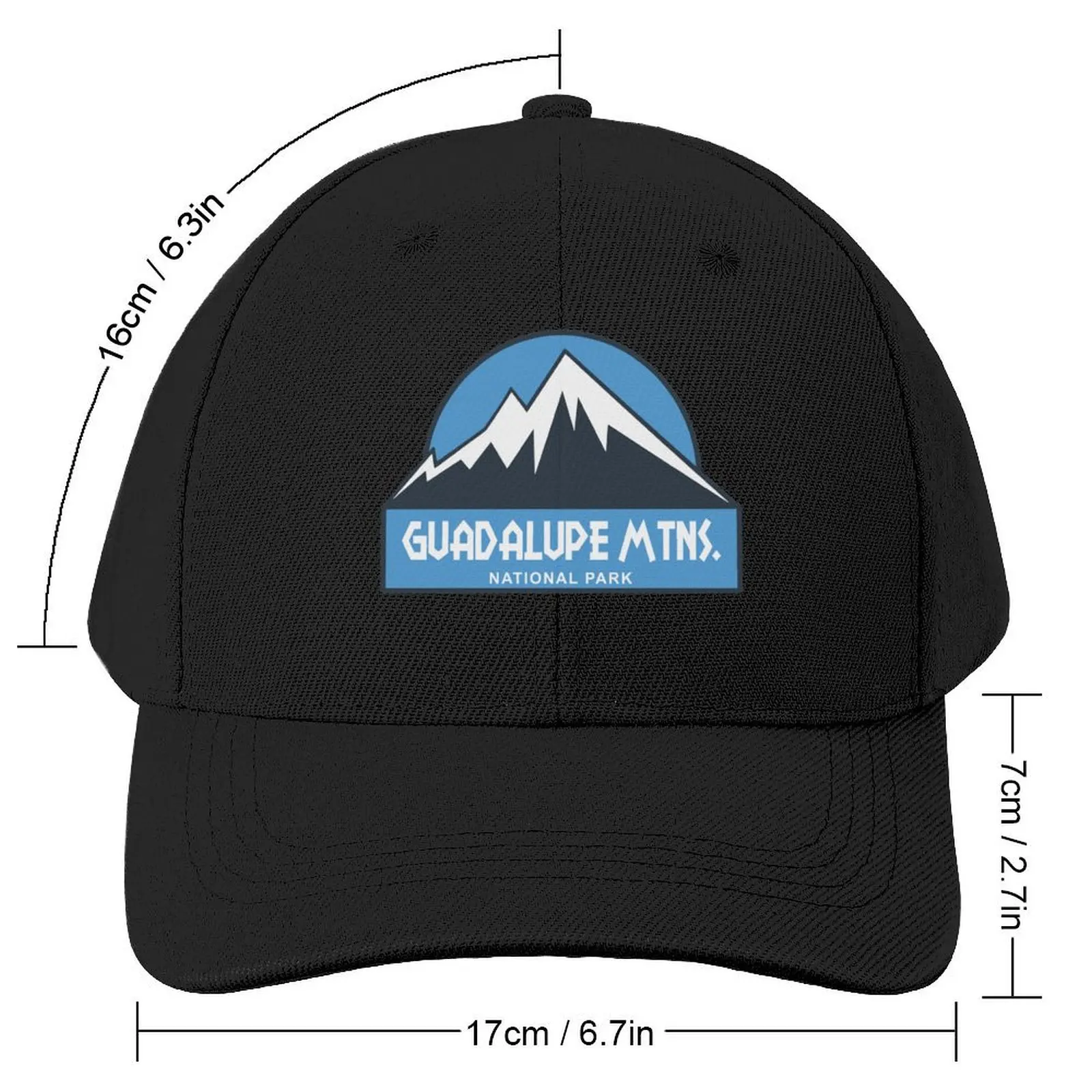 Guadalupe Mountains National Park Baseball Cap New Hat Hat Man Luxury fishing hat birthday Trucker Hats For Men Women's