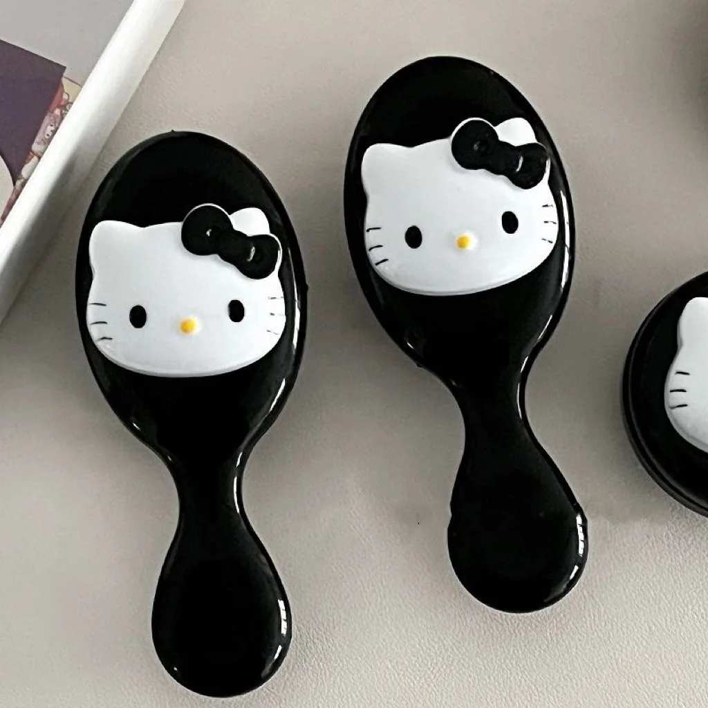 Sanrio Hello Kitty Kawaii Air Cushion Comb Cartoon Anime Kitty Cat Doll Girl Heart Cute Portable Comb Gifts for Girls