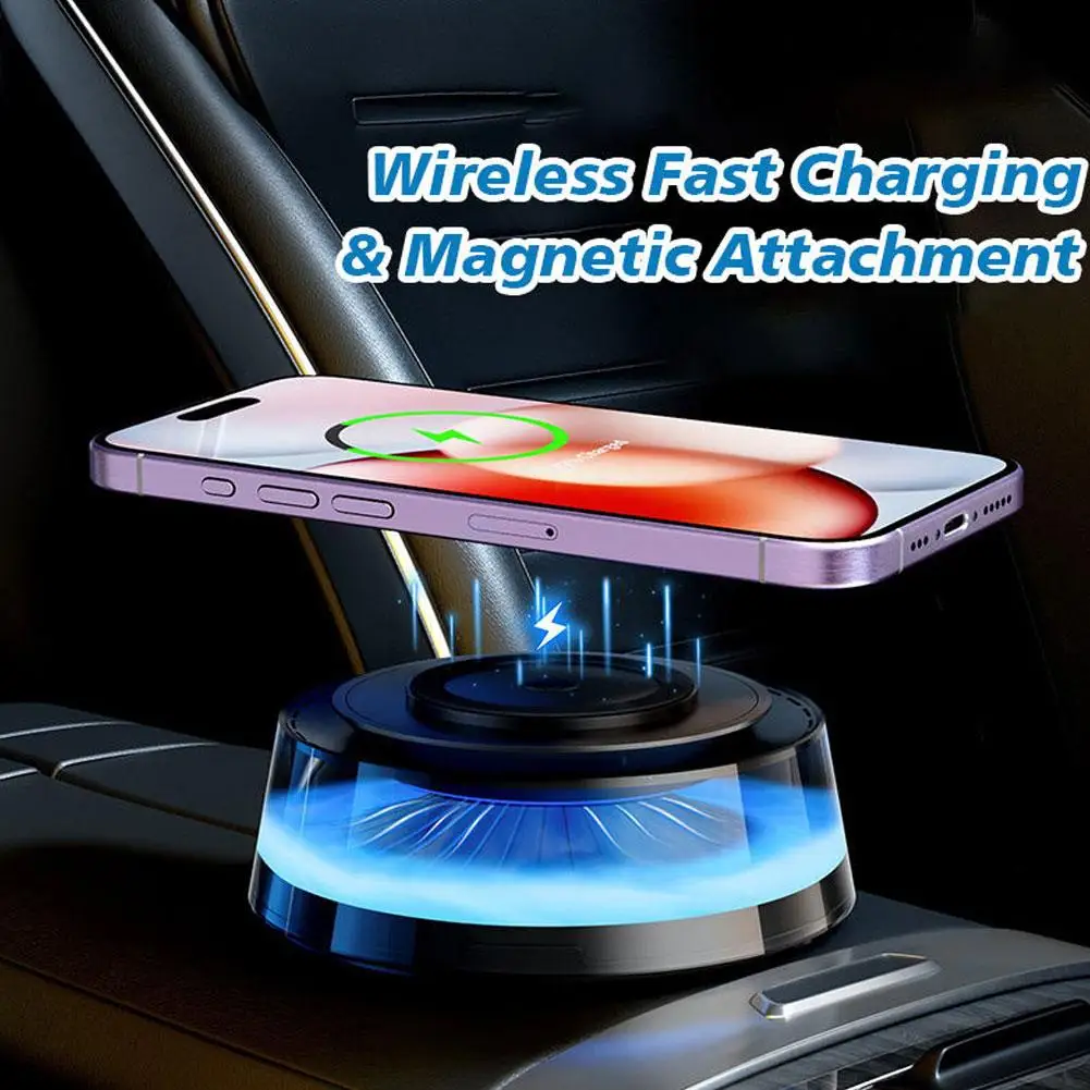 المحمولة المشهد الروائح شاحن لاسلكي جو مصباح وآلة الكل في واحد استخدام المزدوج المنزل سيارة W3R5 #5