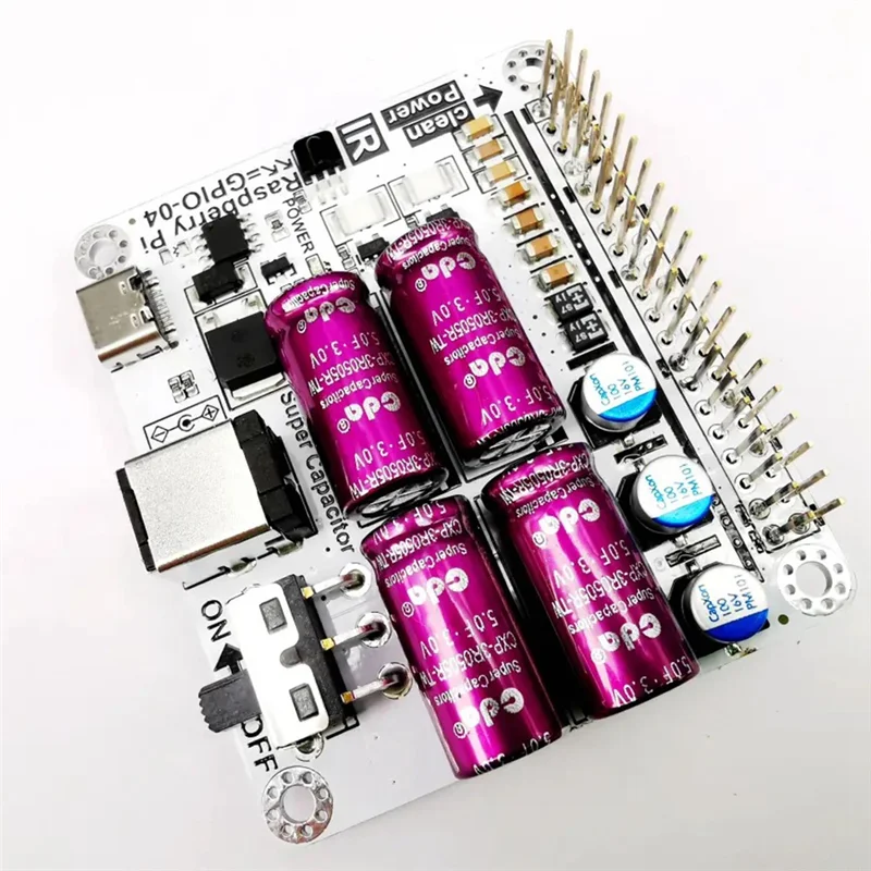 Power Filter Modul Super Kondensator Filter Board Moode Volumio Für Raspberry HIFI Expansion Modul Langlebig Einfach Zu Bedienen