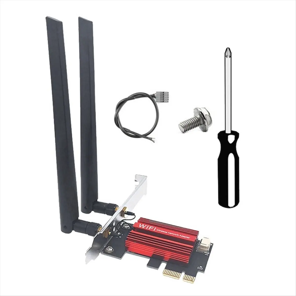 Welcome Deal~QCNCM865 WiFi 7 PCI-E Adapter Card Tri Band 2.4G/5G/6GHz 9256Mbps BT5.4 Desktop Wireless Network Adapter for Win10/
