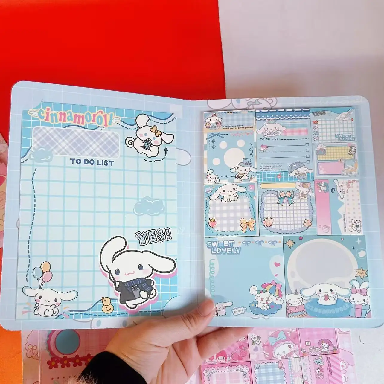 1pcs for Kuromi Pet Convenience Manga Cute Sticker Combination High Beauty Cat N Times Convenience Sticker Student Message Post