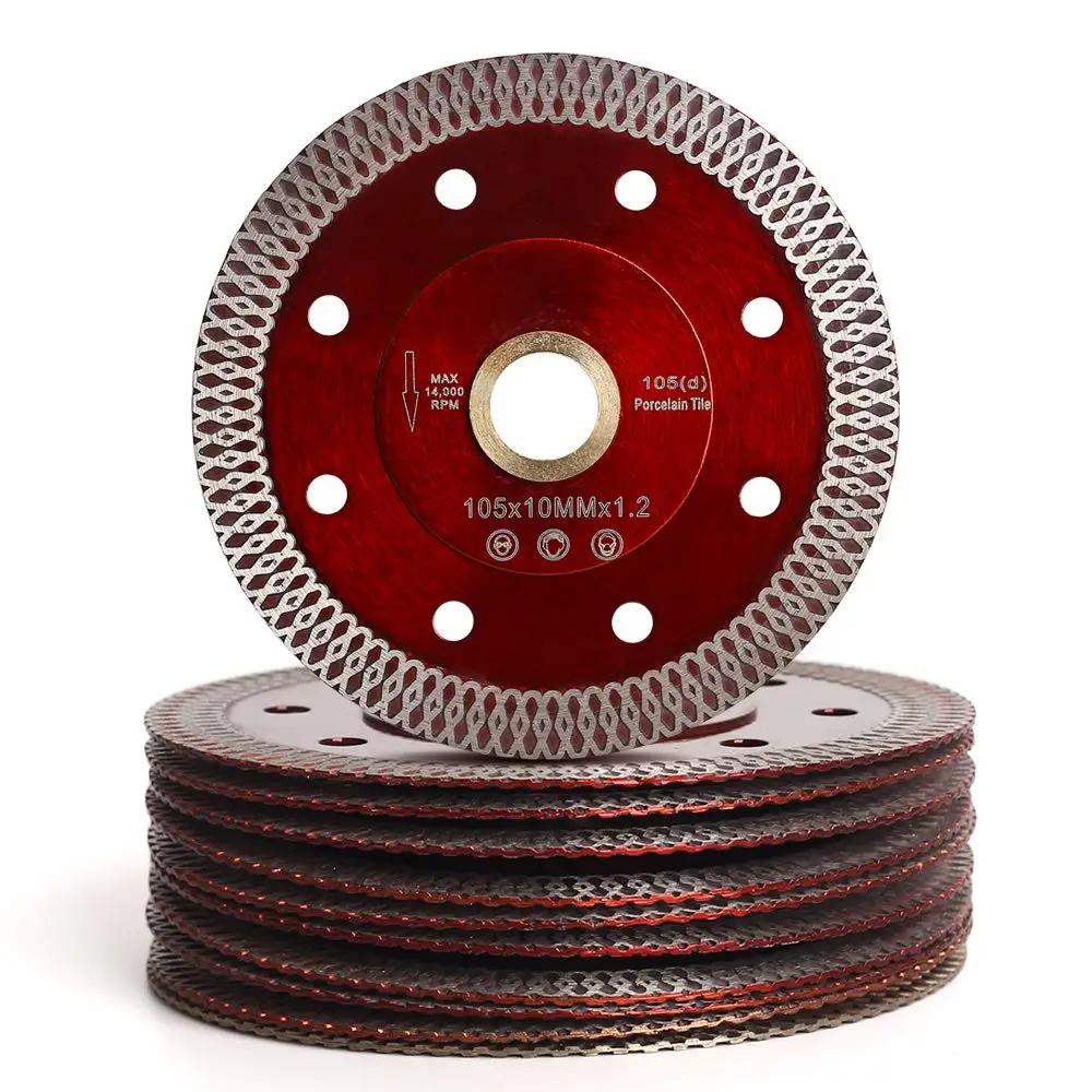 

10 Pcs/Lot 4" Diamond Saw Blade Super Thin for Tile Stone Cutting, Durable and Efficient