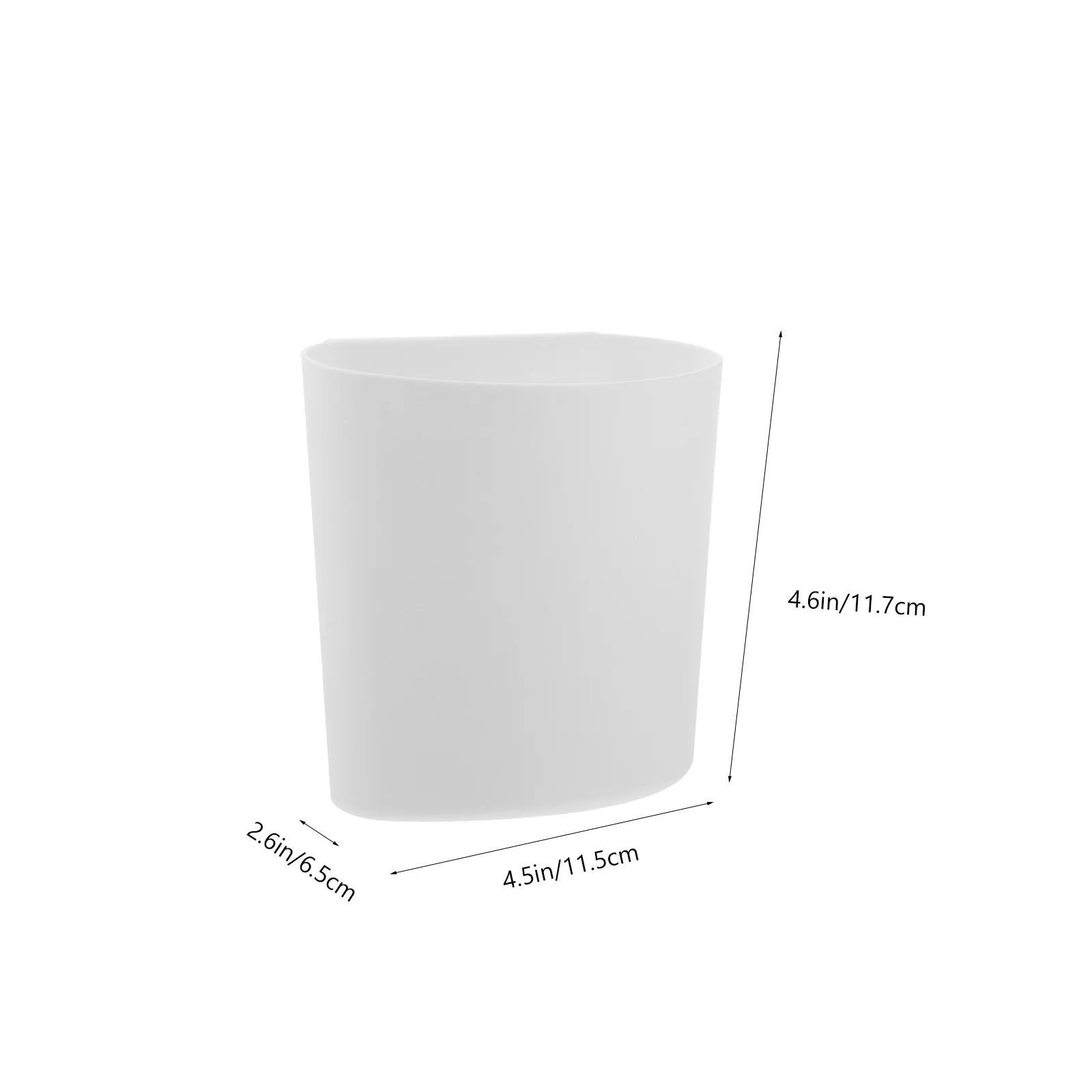 Paniers suspendus en matériau PP, 6 pièces, rangement multifonctionnel, conception Portable, organisateur domestique de grande capacité, porte-gobelet suspendu