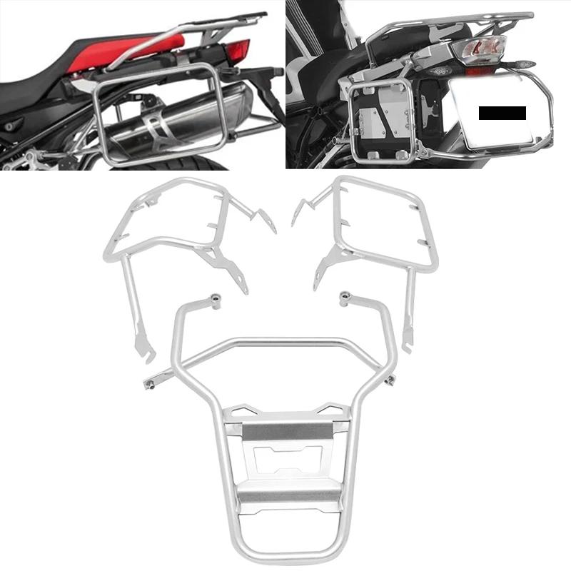 

For BMW F750GS F850GS Side Panniers Rack Frame Top Box Case Saddlebag Bracket Pannier F 750 850 GS F750 GS 2018-2023 Motorcycle