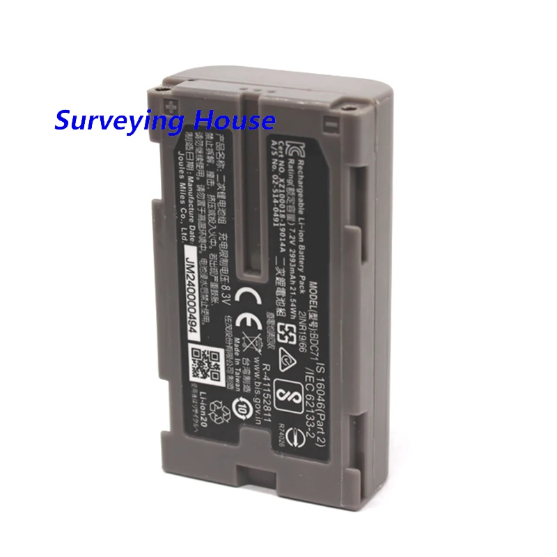 BDC71 Battery 7.2V 2993mAh for TOP CON GM-52 RC-5 Total Station