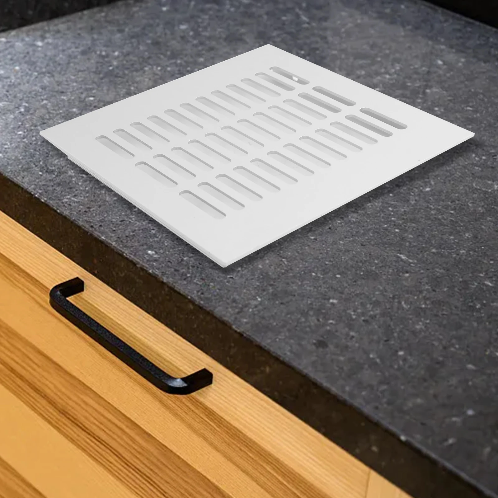 Black Closet Rectangular Wardrobe Closet Vent Cover Wardrobe Shoe Cabinet Closet Long-lasting Note Optimal Airflow